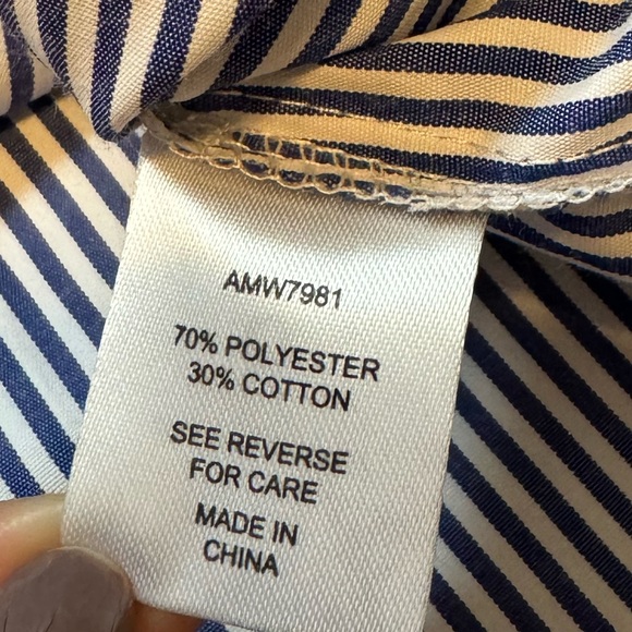 D NWT Brand New Women's Alison Andrews Striped Dress - Picture 4 of 6